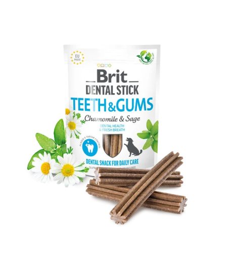 Brit Dental Stick Teeth & Gums - Kamilla és zsálya