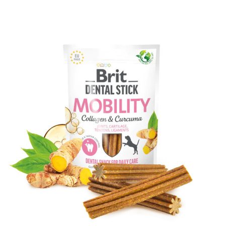 Brit Dental Stick Mobility - Kollagén és kurkuma