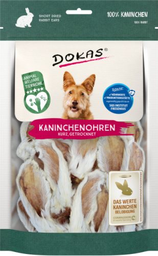Dokas - Szárított szőrös nyúlfül - Mini - 100g