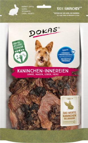 Dokas - Szárított nyúlbelsőségek - 100g