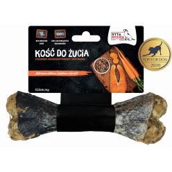   Syta Micha - Rágócsont - Lazac lenmaggal és sárgarépával - 13,5cm