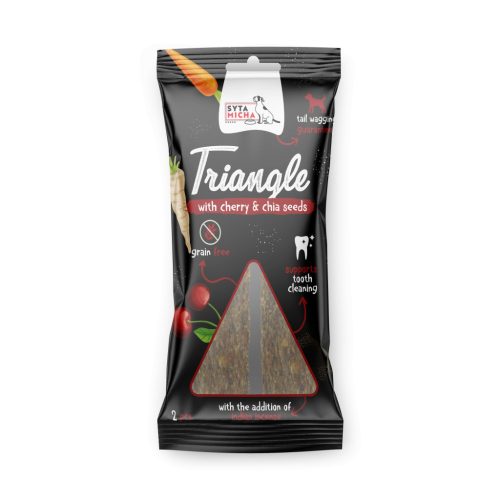 Syta Micha - Fogtisztító - Cseresznye, chia mag - 2 db (kb 13cm)