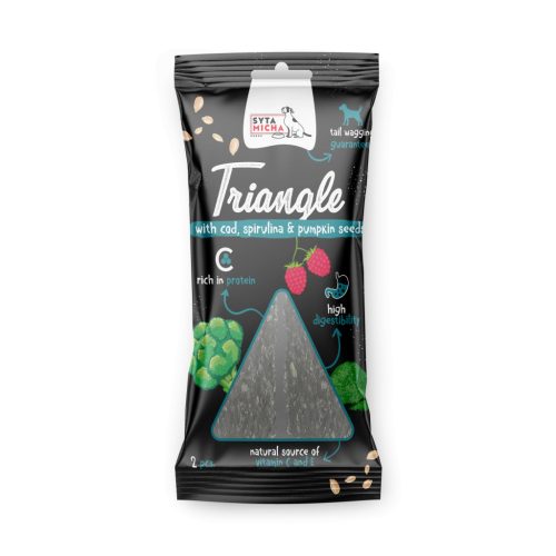 Syta Micha - Fogtisztító - Tőkehal, szarvas, spirulina - 2 db (kb 13cm)