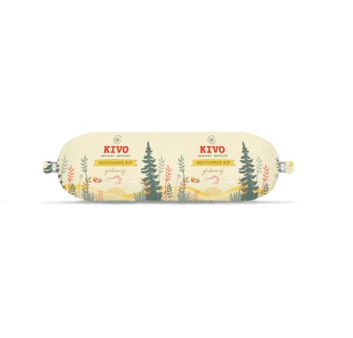 KIVO - Párolt csirkehús rolád - 600g