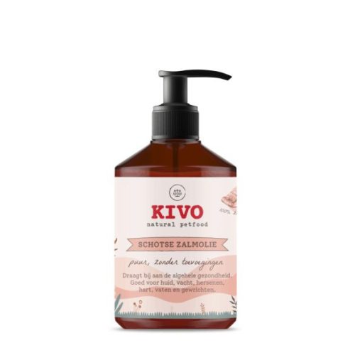 KIVO - Skót Lazacolaj kutyáknak és macskáknak - 500ml