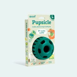 Woof - Pupsicle tölthető kutyajáték zöld - L