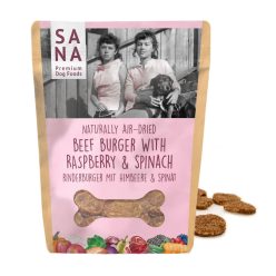 Sana - Burger - Marha málnával és spenóttal - 100g