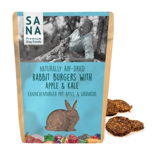 Sana - Burger - Nyúl almával és kelkáposztával - 100g