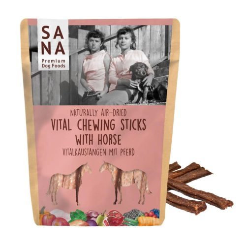 Sana - Fogtisztító rágópálcika - Ló - 150g