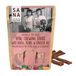   Sana - Fogtisztító rágópálcika - Ló körtével és lenmagolajjal - 150g