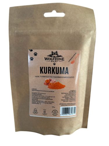 WolfZone - Kurkuma por - 100g